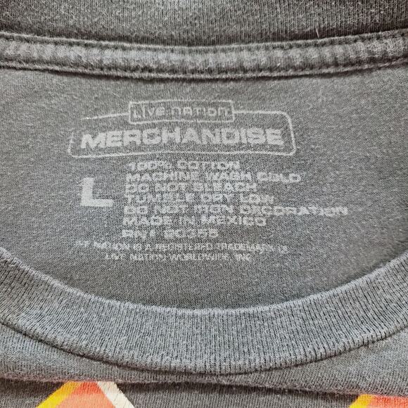 AC/DC TNT Graphic Black Tee Shirt Live Nation Rock, Mens Size L - Picture 3 of 5